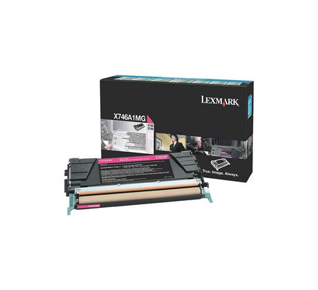 Toner Lexmark X746/X748 MAGENTA (7000 str.) (X746A1MG)