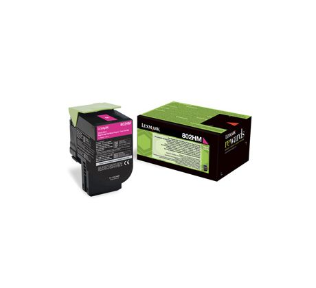 Toner Lexmark CX410/CX510 802HM MAGENTA (3000 str.) (80C2HM0 / E)