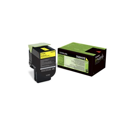 Toner Lexmark CS310/CS410/CS510 702HY YELLOW (3000 str.) (70C2HY0 / E)