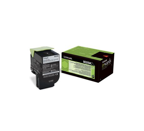 Toner Lexmark CX310/CX410/CX510 802SK BLACK (2500 str.) (80C2SK0 / E)