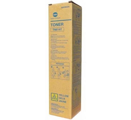 toner MINOLTA TN614Y Bizhub Pro C65hc yellow (26000 str.) (A0VW254)