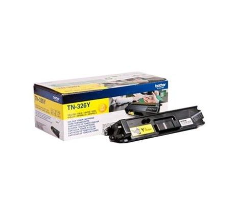 toner BROTHER TN-326 Yellow HL-L8250CDN/L8350CDW, DCP-L8400CDN/L8450CDW, MFC-L8650CDW/L8850CDW (3500 str.) (TN326Y)