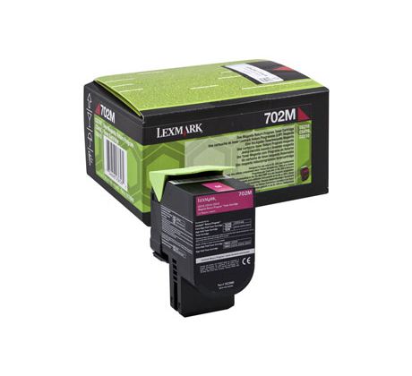 Toner Lexmark CS310/CS410/CS510 702M MAGENTA (1000 str.) (70C20M0)