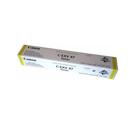 toner CANON C-EXV47Y yellow iRAC250/iRAC255/iRAC350/iRAC351/iRAC355 (21500 str.) (8519B002)