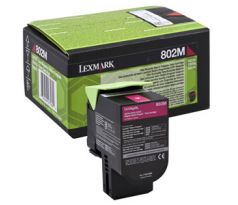 Toner Lexmark CX310/CX410/CX510 802M MAGENTA (1000 str.) (80C20M0)