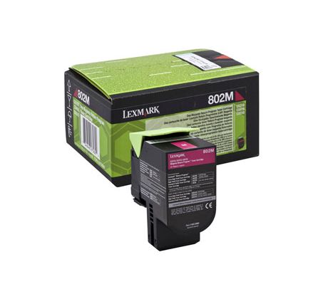 Toner Lexmark CX310/CX410/CX510 802M MAGENTA (1000 str.) (80C20M0)