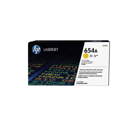 TONER HP CF332A HP654A žltá (15000 str.) (CF332A)