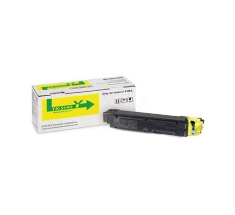 toner KYOCERA TK-5140Y Yellow Ecosys M6030cdn/M6530cdn/P6130cdn (5000 str.) (TK-5140Y)