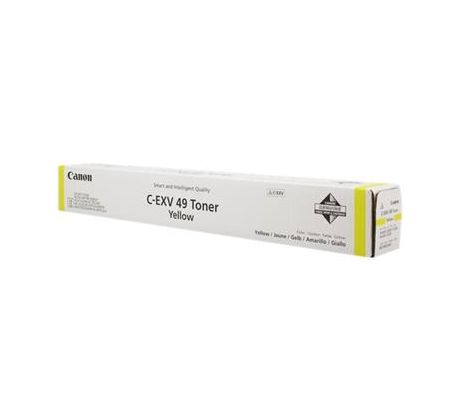 toner CANON C-EXV49Y yellow iRAC3320/AC3325i/AC3330i/AC3520i/AC3525i/AC3530i (19000 str.) (8527B002)