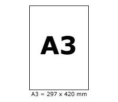 etikety RAYFILM 297x420 vysokolesklé biele laser A3 R01191123A3A (100 list./A3) (R0119.1123A3A)