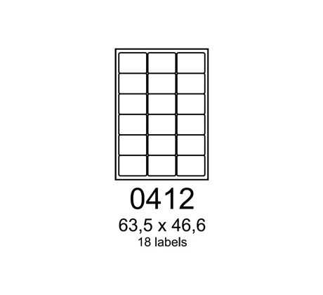 etikety RAYFILM 63,5x46,6 matné polyesterové strieborné R05550412A (100 list./A4) (R0555.0412A)