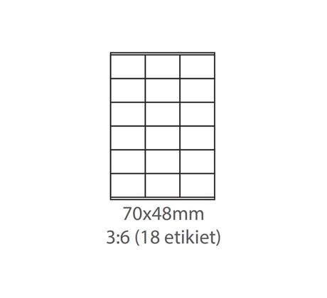 etikety ECODATA Samolepiace 70x48 univerzálne biele (1000 listov A4/bal.) (ECO-07004800F)