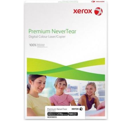 XEROX biela matná polyesterová fólia NeverTear obojstranná laser A3/125g/95µm (100 ks) (003R98057)