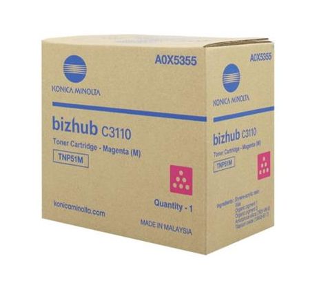 toner MINOLTA TNP51M magenta Bizhub C3110 (5000 str.) (A0X5355)